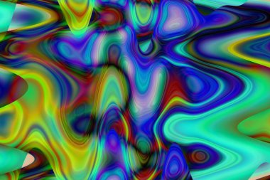 Dijital efektler. Çok renkli soyut arkaplan