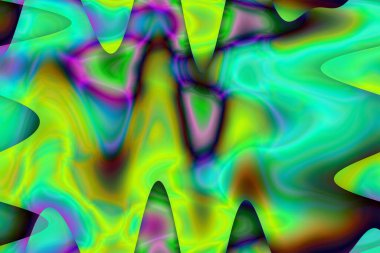 Dijital efektler. Çok renkli soyut arkaplan