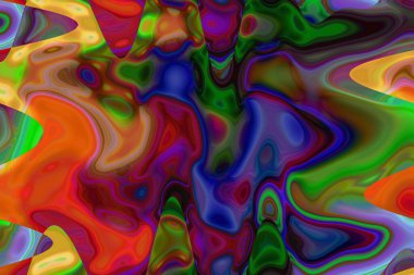 Dijital efektler. Çok renkli soyut arkaplan