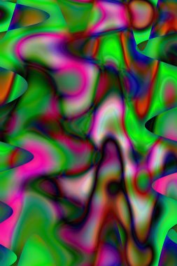 Dijital efektler. Çok renkli soyut arkaplan