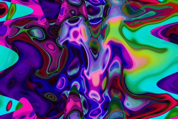 Digital Effects Multicolor Abstract Background — Stock Photo, Image