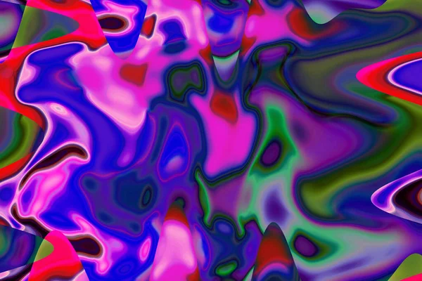 Digital Effects Multicolor Abstract Background — Stock Photo, Image