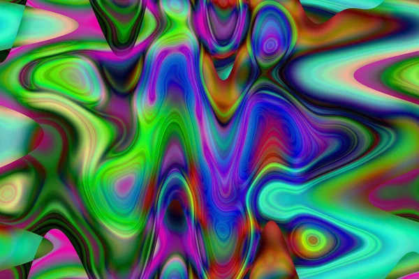 Digital Effects Multicolor Abstract Background — Stock Photo, Image