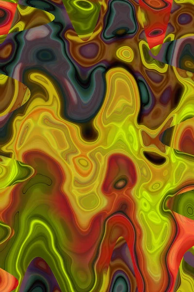 Digital Effects Multicolor Abstract Background — Stock Photo, Image