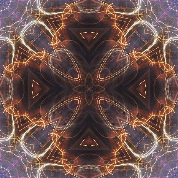 Абстрактний Барвистий Геометричний Хрест Вигляд Фону — стокове фото