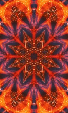 soyut renkli mandala arkaplan görüntüsü 