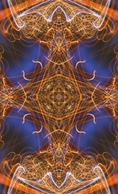 soyut renkli mandala arkaplan görüntüsü 