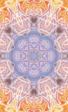 soyut renkli mandala arkaplan görüntüsü 