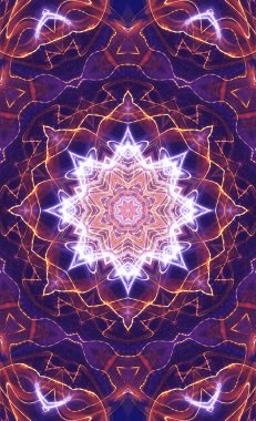 soyut renkli mandala arkaplan görüntüsü 