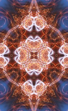 soyut renkli mandala arkaplan görüntüsü 