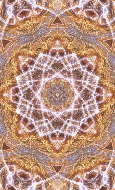 soyut renkli mandala arkaplan görüntüsü 