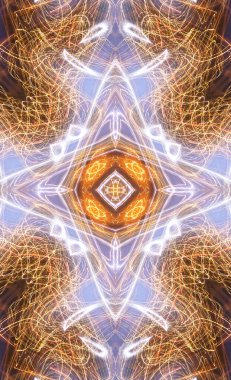 soyut renkli mandala arkaplan görüntüsü 