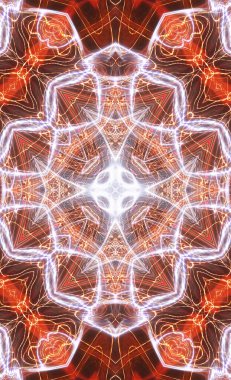 soyut renkli mandala arkaplan görüntüsü 