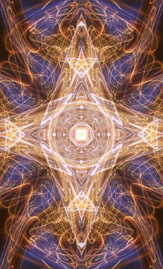 soyut renkli mandala arkaplan görüntüsü 