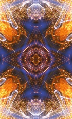 soyut renkli mandala arkaplan görüntüsü 