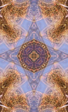 soyut renkli mandala arkaplan görüntüsü 