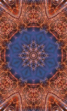 soyut renkli mandala arkaplan görüntüsü 