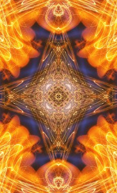 soyut renkli mandala arkaplan görüntüsü 