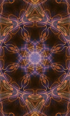 soyut renkli mandala arkaplan görüntüsü 