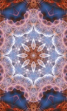 soyut renkli mandala arkaplan görüntüsü 