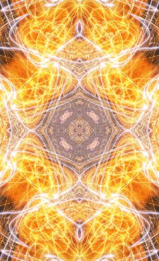 soyut renkli mandala arkaplan görüntüsü 