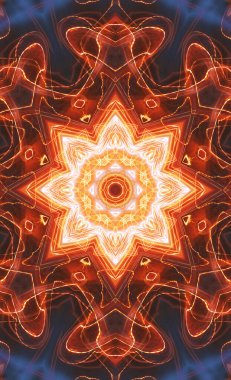 soyut renkli mandala arkaplan görüntüsü 