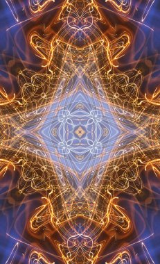 soyut renkli mandala arkaplan görüntüsü 