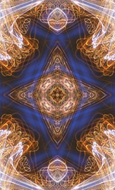 soyut renkli mandala arkaplan görüntüsü 