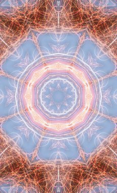 soyut renkli mandala arkaplan görüntüsü 