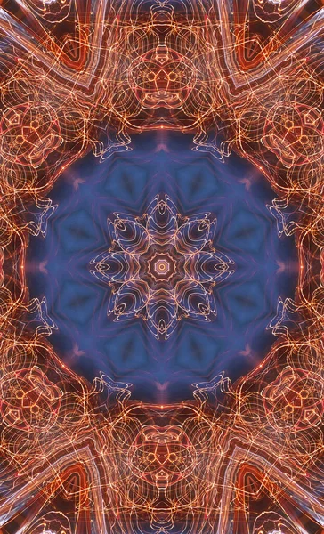 soyut renkli mandala arkaplan görüntüsü 