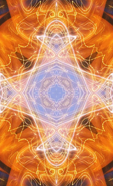 Soyut Renkli Mandala Arkaplan Görüntüsü — Stok fotoğraf