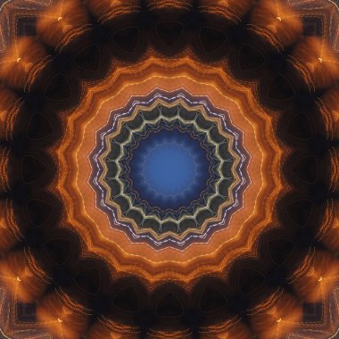 soyut renkli mandala arkaplan görüntüsü