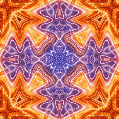 soyut renkli mandala arkaplan görüntüsü