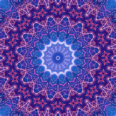 soyut renkli mandala arkaplan görüntüsü