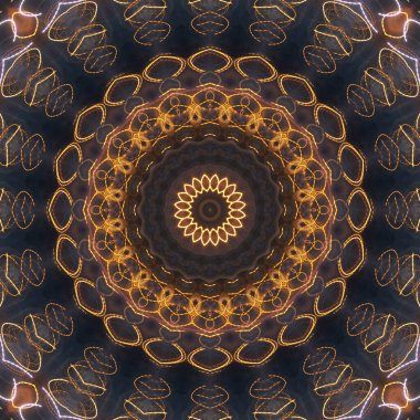 soyut renkli mandala arkaplan görüntüsü