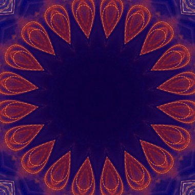 soyut renkli mandala arkaplan görüntüsü