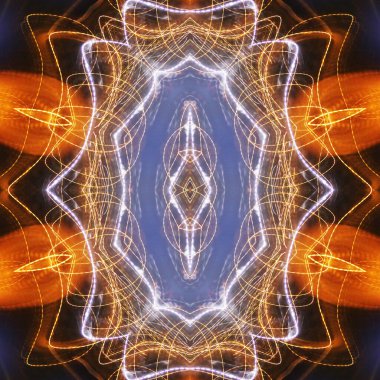 soyut renkli mandala arkaplan görüntüsü