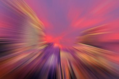 Soyut renkli arkaplan görünümü, hız kavramı