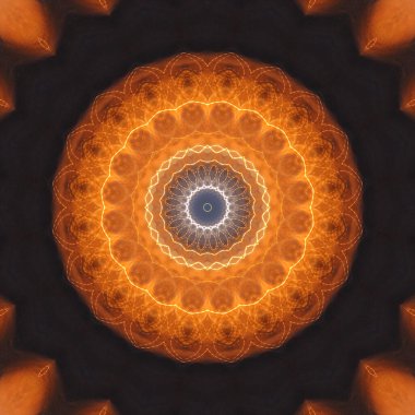 soyut renkli mandala arkaplan görüntüsü