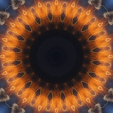 soyut renkli mandala arkaplan görüntüsü