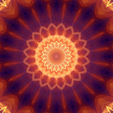 soyut renkli mandala arkaplan görüntüsü