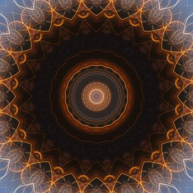 soyut renkli mandala arkaplan görüntüsü