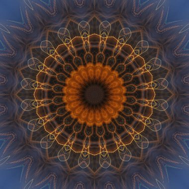 soyut renkli mandala arkaplan görüntüsü