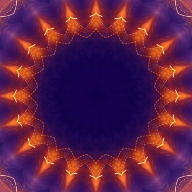 soyut renkli mandala arkaplan görüntüsü