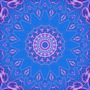 soyut renkli mandala arkaplan görüntüsü