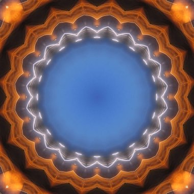 soyut renkli mandala arkaplan görüntüsü