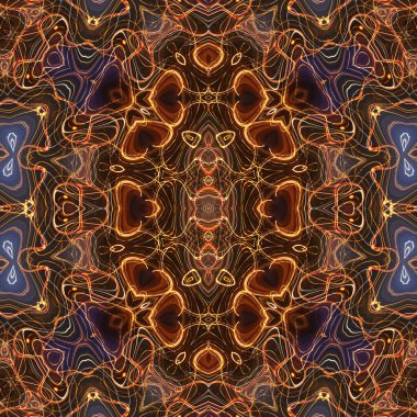 soyut renkli mandala arkaplan görüntüsü