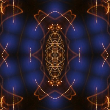 soyut renkli mandala arkaplan görüntüsü