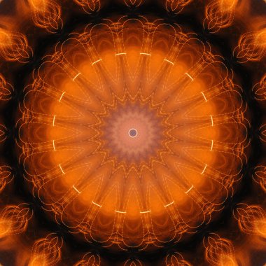 soyut renkli mandala arkaplan görüntüsü