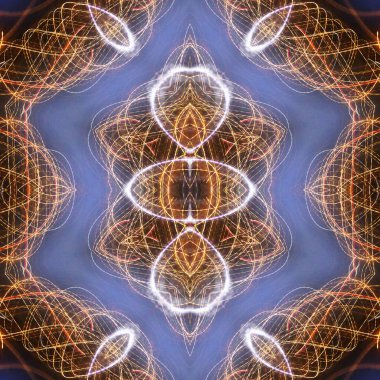 soyut renkli mandala arkaplan görüntüsü